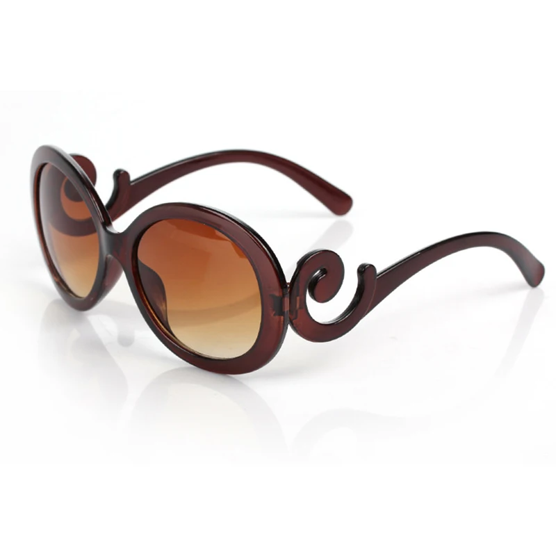 CHARA'S брендовые модные Круглые Солнцезащитные очки женские UV400 Геометрическая оправа уличные Ретро дизайнерские солнцезащитные очки