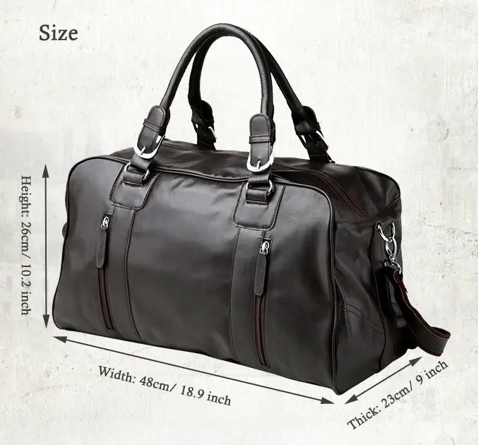 Модные мужские дорожные сумки из натуральной кожи, Мужская багажная сумка из натуральной кожи, сумка для путешествий, большая сумка для путешествий