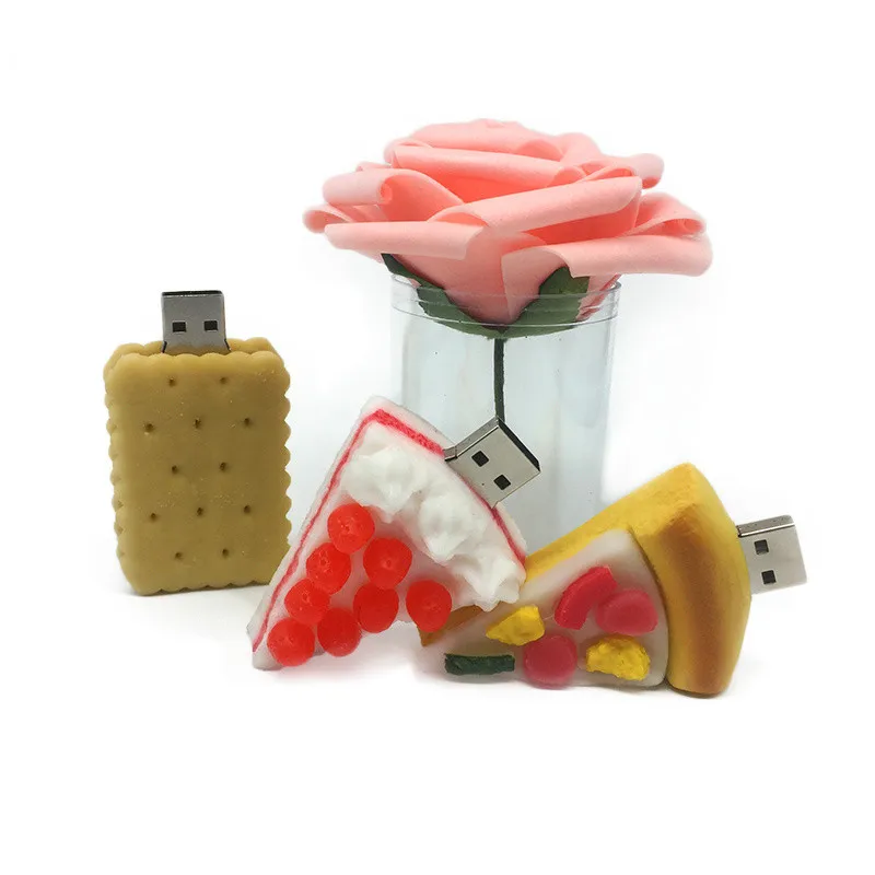 Usb флеш-накопитель 128 ГБ, память usb 2,0, 16 ГБ, 4 ГБ, 8 ГБ, флешка 16 ГБ, 32 ГБ, 64 ГБ,, usb карта памяти, ручка серии "Пицца", накопитель