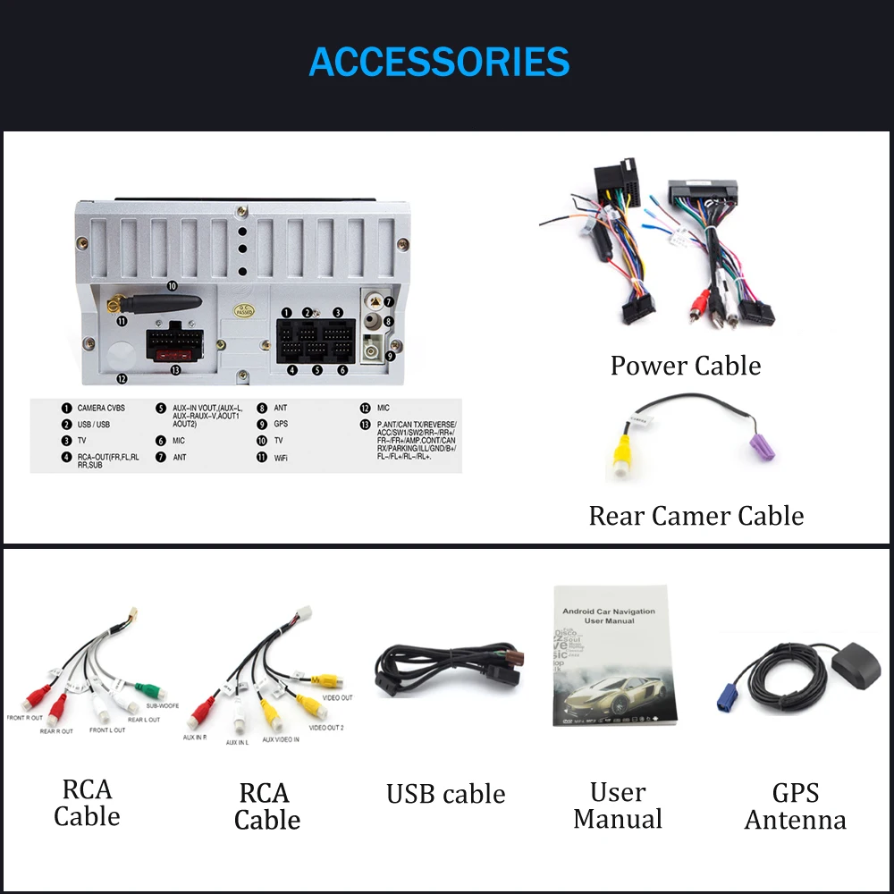 Perfect Bonroad Octa Core 1024*600 9"Android 8.1 Car Video Player For Solaris Verna Accent Car PC Headunit Radio Video Player Navigation 17