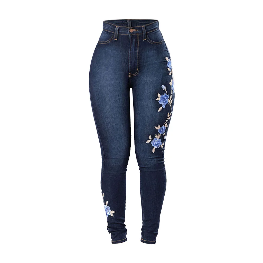 JAYCOSIN джинсы, женские модные Стрейчевые джинсы, женские Стрейчевые узкие сексуальные брюки-карандаш со средней талией, джинсы "сделай сам", длина карандаша размера плюс 9419