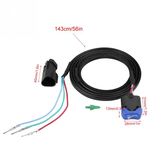 Power Trim Tilt Switch Assembly Kit for Johnson Evinrude Outboard Remote Control Box 5006358