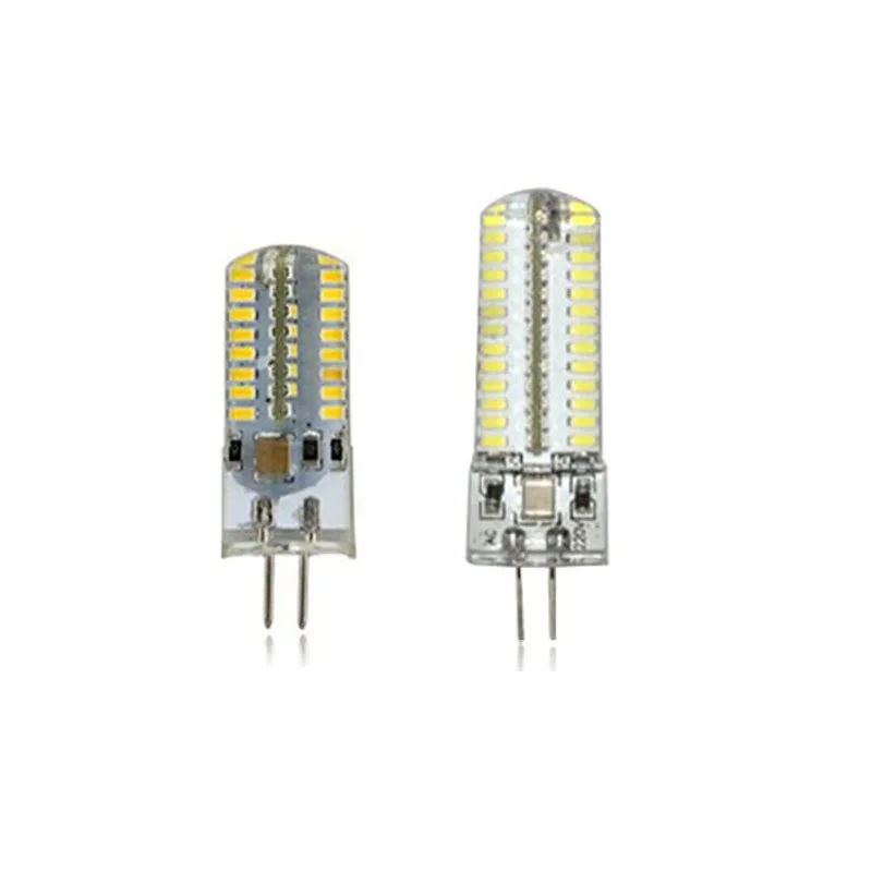 

5pcs Led Light G4 Led Bulb G4 Dimmable Lamps 12V 220V Spotlight Bulbs 3014 SMD 24 -120 Leds Sillcone Body