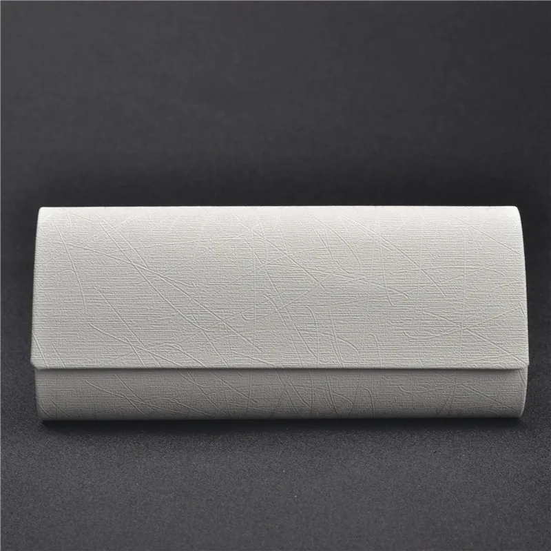 

MINCL/ 2017 Black PU Leather Eyewear sunglasses Box Bag sunglasses case hard Eye Glass Eyeglass box for Men Women FML