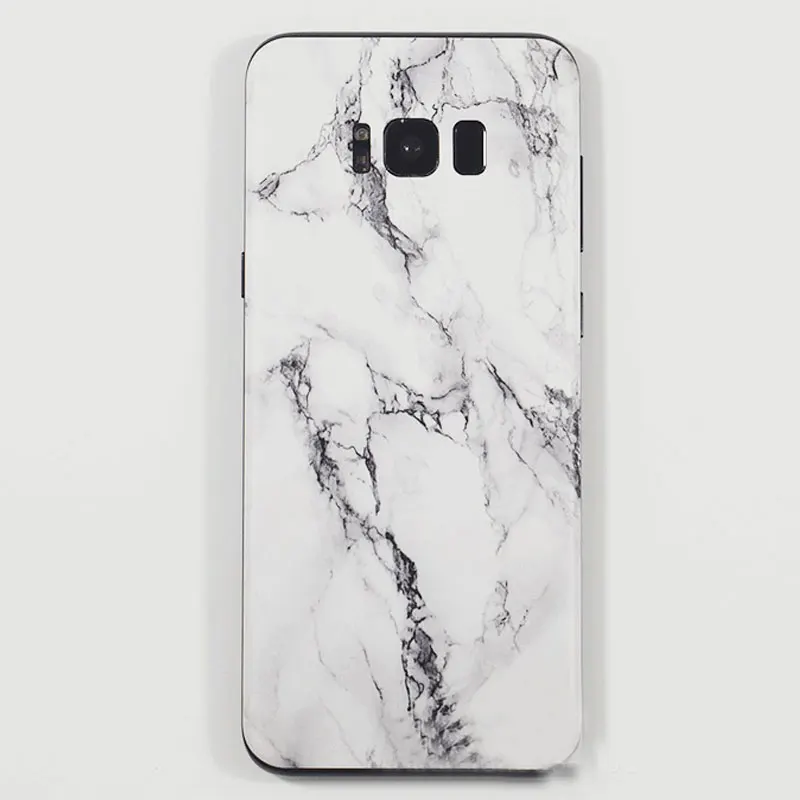 

NEW Marble Grain Sticker Back Film Wrap Skins Phone Back Membrane Paste Protective Sticker for Samsung S8 S9 S10 Plus S10E