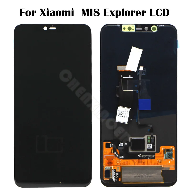 

2018 New! Supor Amoled LCD Screen For Xiaomi MI8 Explorer LCD Display Digitizer Touch Screen Replacement Phone Parts