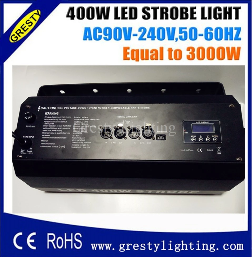 Сменный светодиодный стробоскоп Atomic 3000 Вт DMX 400 90 В 240 для Кореи Японии и Америки|dmx