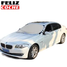 FELIZCOCHE Waterproof Car Snow Covers Car Window Sunshade For SUV Reflective Foil Car Windshield Snow Blocked Anti-UV A2125