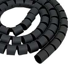 Стиль 5FT компьютерный кабель провод шнур на молнии Галстук Органайзер обертка