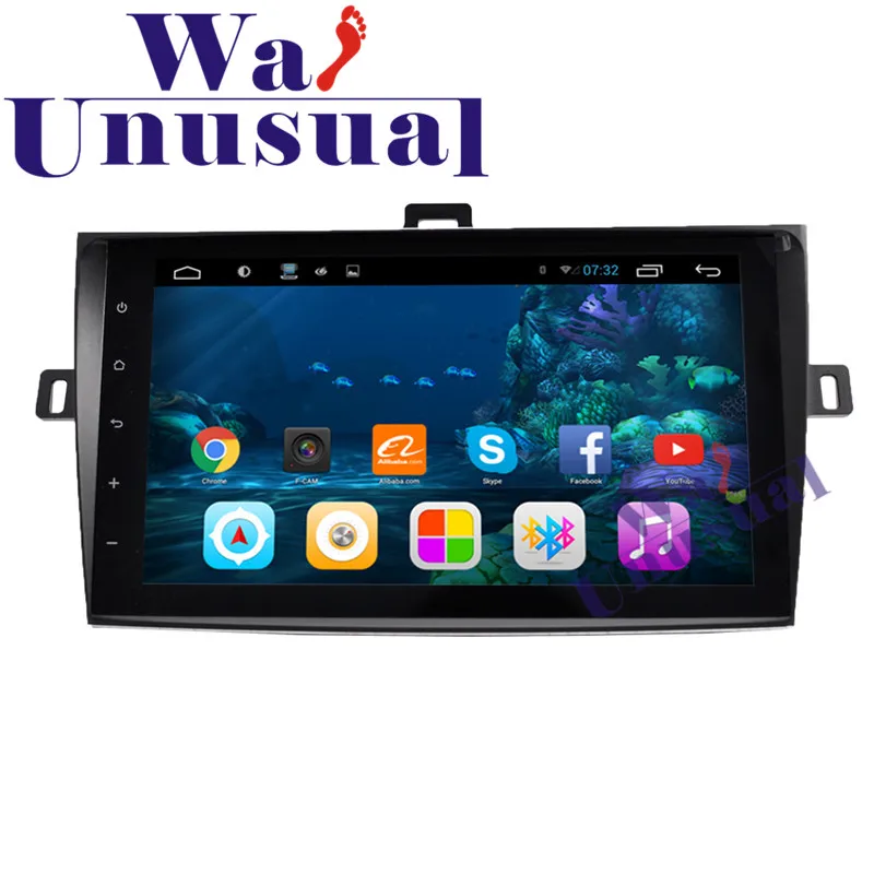 buy WANUSUAL 9 Inch Quad Core 16G Android 6.0 Car GPS Navigation For Toyota Corolla 2007 2008 2009 2010 2011 2012 2013 With BT WIFI