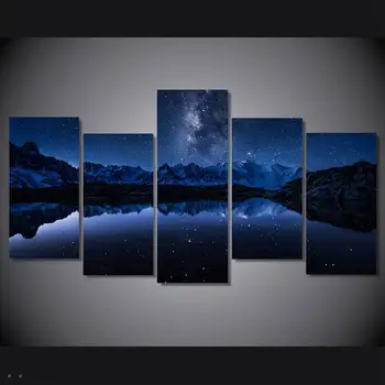 

Hd Printed Ozero Gory Mlechnyy Put Painting Canvas Print Room Decor Print Poster Picture Canvas Free Shipping/90776