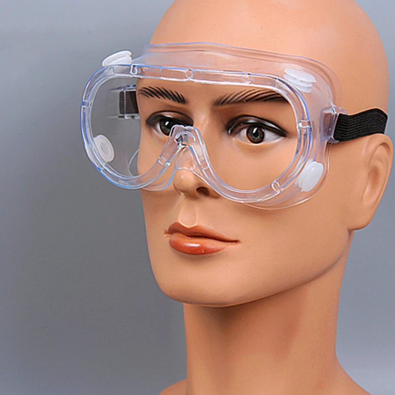 Glasses Transparent Breathable Protective Professional Safety Goggles