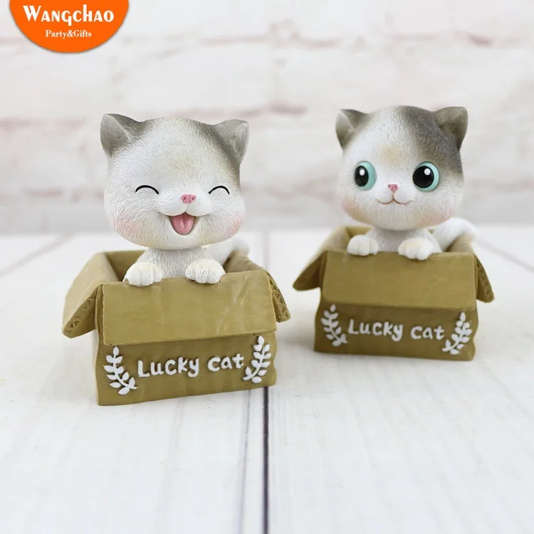 

Lucky Cat Table Decoration DIY Kids Happy Birthday Party Home Room Table Garden Decoration Photo Props Christmas Gifts