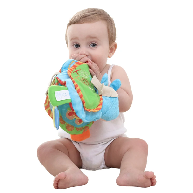 

Montessori Toys Children Early Educational Learning Puzzle Toys Baby Soft Cloth Animal Fabrics Kids Cognitive Development Toys