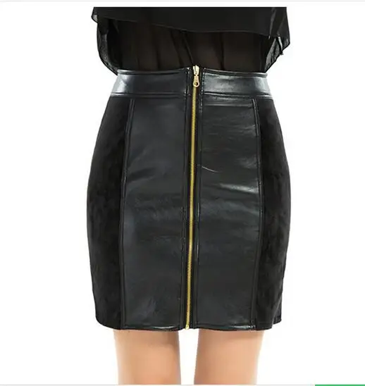 Female Slim Women Casual A-Line Short Mini Skirts Black