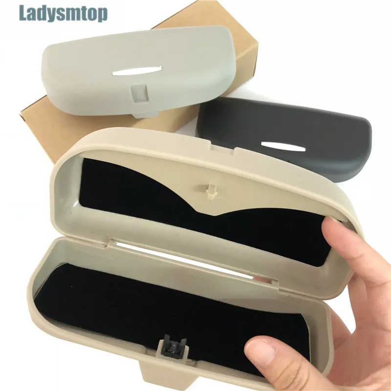 Ladysmtop Car Sun Visor Glasses Box Case For Chevrolet Spark Volt Epica
