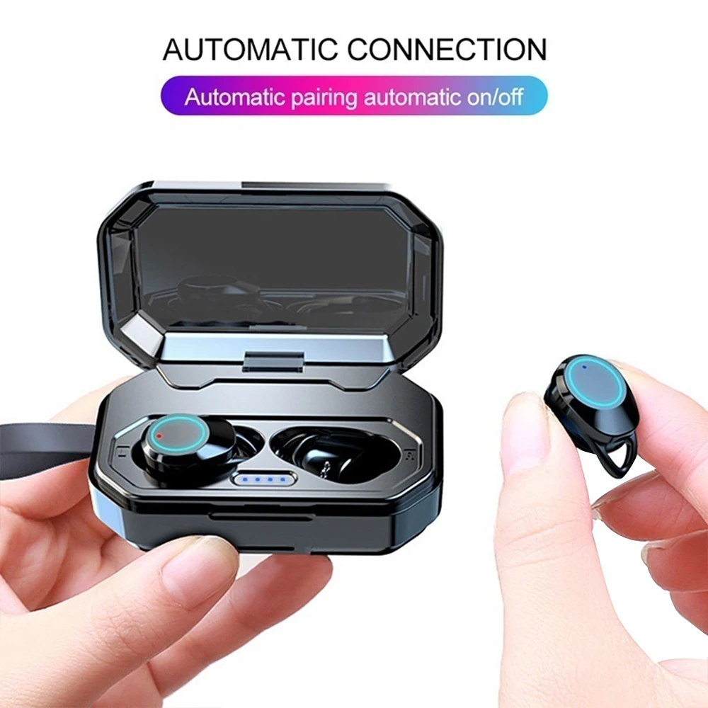 

Wireless Earphone TWS True Wireless In-ear Earphone X6 Bluetooth Earbuds Earphones Earpieces With 3000mAh Charging Box
