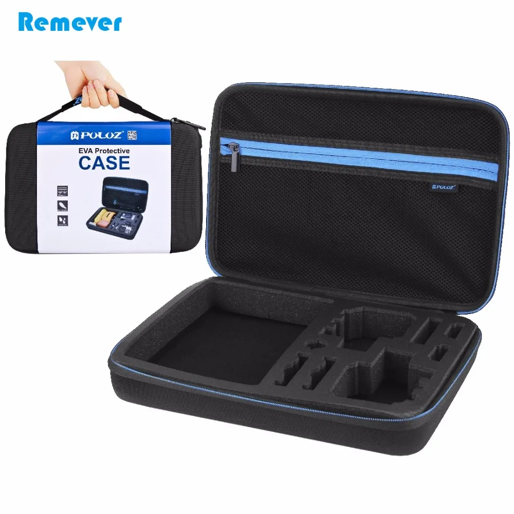 

Portable Waterproof Carrying and Travel Case for GoPro Cameras HERO4/3+/3/2/1 Storage Bag Protective Case for Gopro Accessories