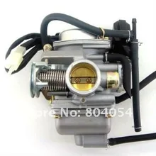 KUNFU Carburetor 24mm for GY6 125cc 150cc ATV Go Kart Moped Scooter