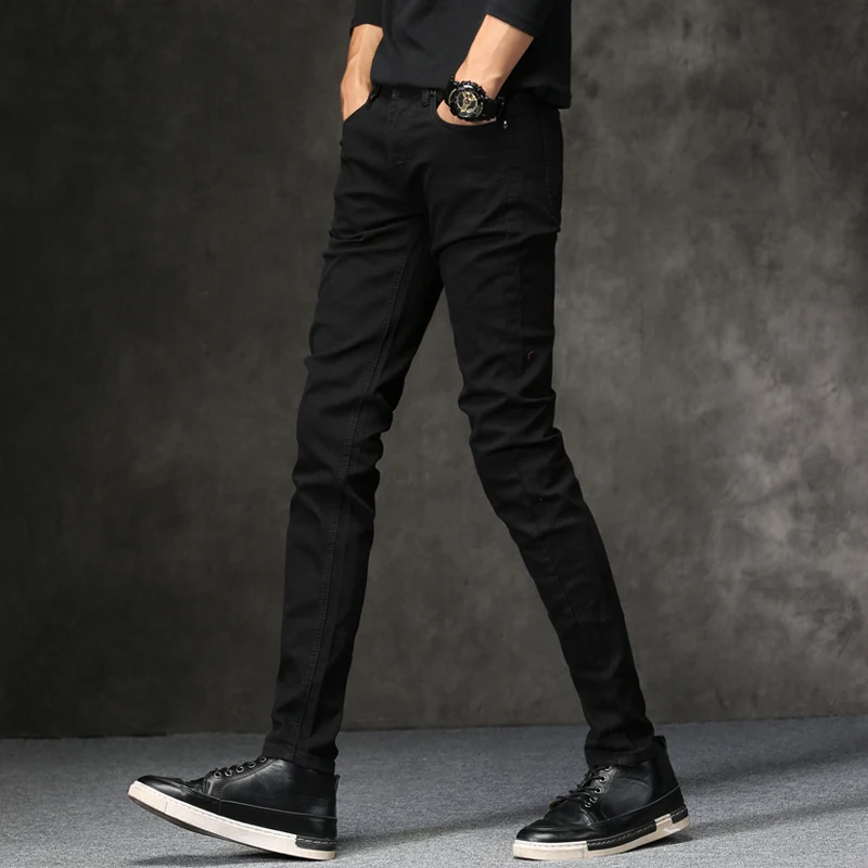 2019 Spring New men Jeans Black Classic Fashion Designer Denim Skinny Jeans men's casual High Quality Slim Fit Trousers 2019 Spring New men Jeans Black Classic Fashion Designer Denim Skinny Jeans men's casual High Quality Slim Fit Trousers