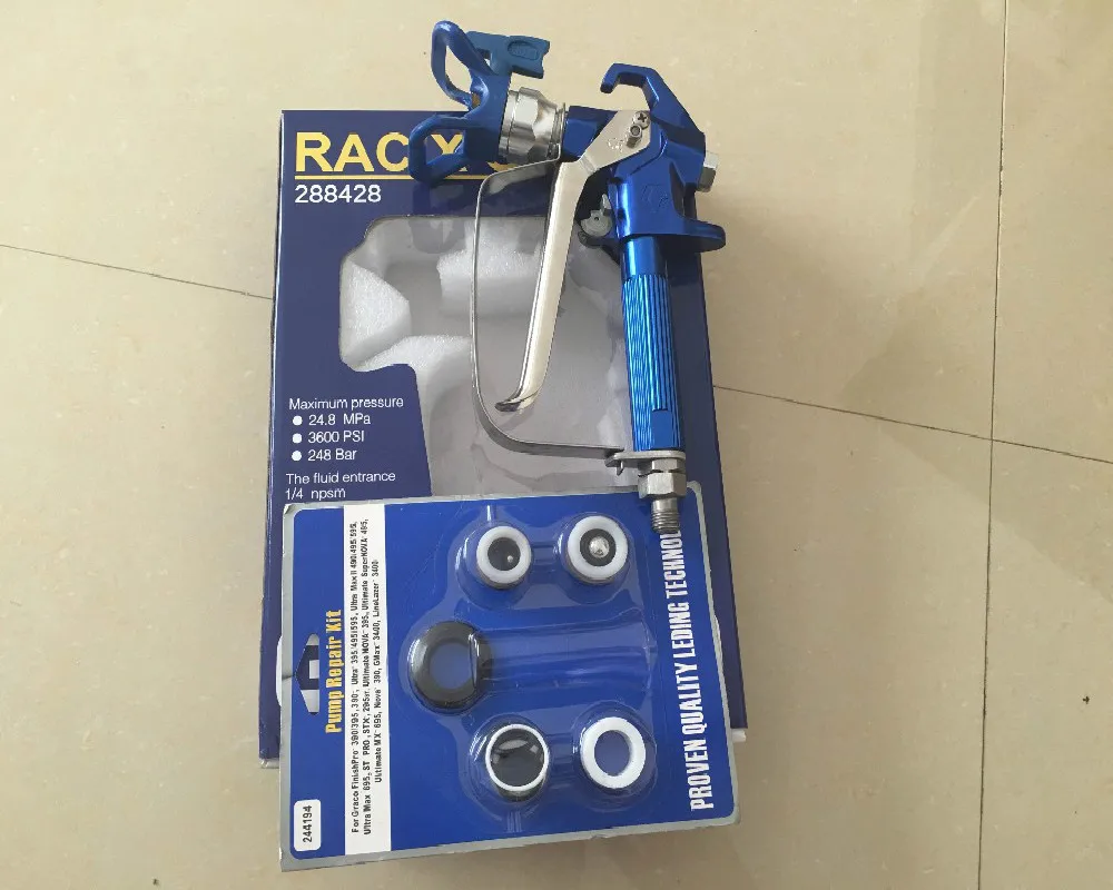 

Airless paint sprayer parts Airless paint sprayer gun with pump repair for 390 395 490 495 595 airless paint sprayer