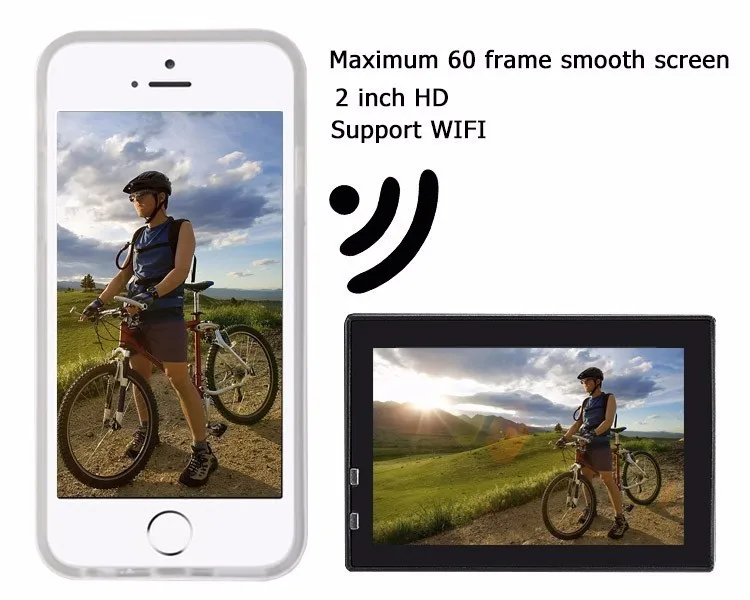 Экшн-камера wifi HD 1080p 30Fps видео go Bike Cams pro Водонепроницаемая 30 М мини-камера для шлема Спортивная камера