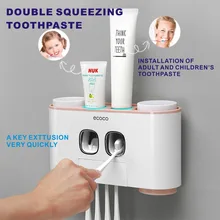 5 стеллажей пылезащитный держатель для зубных щеток с чашками диспенсер для зубной пасты автоматический соковыжималка для зубной пасты аксессуары для ванной комнаты