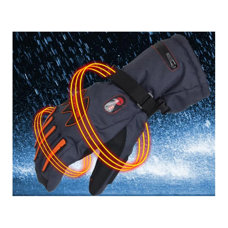 Зимние лыжные уличные USB грелки для рук электрические термоперчатки с