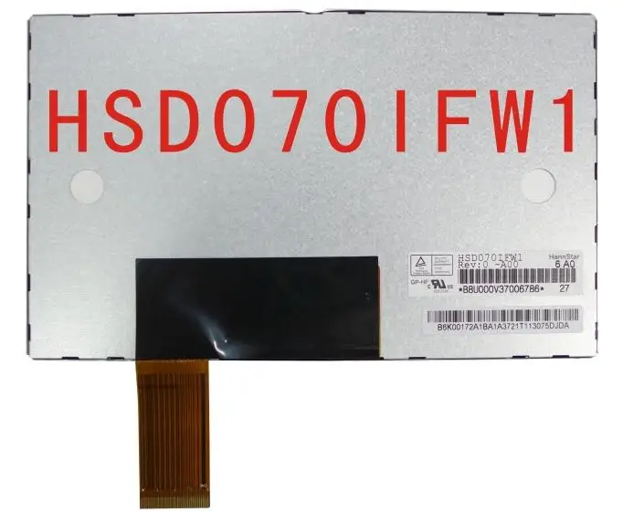 HSD070IFW1-A00 7.0 inch TFT LCD screen display panel 1024(RGB)*600 Original New | Электроника