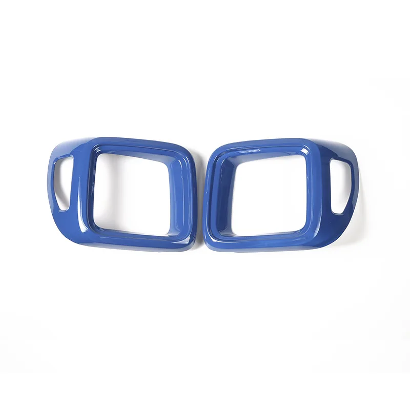 MOPAI Автомобильный задний светильник, декоративная накладка для Jeep Renegade-, внешние аксессуары, наклейки для автомобиля - Цвет: blue