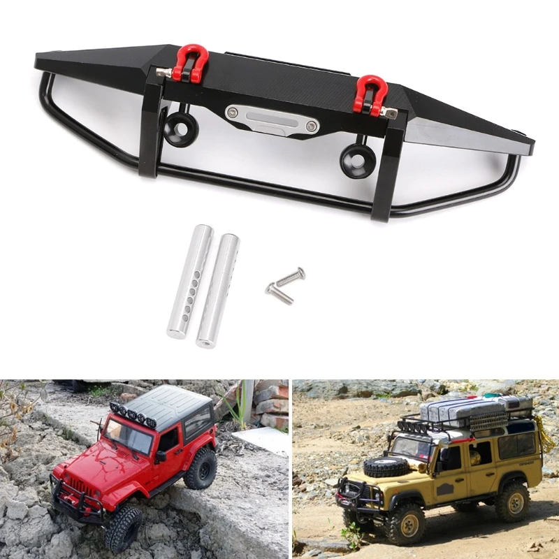 

Front Bumper for 1/10 RC Crawler Axial SCX10 SCX10 II 90046 90047 Traxxas TRX4