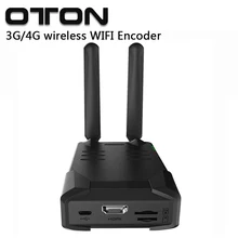 OTON T-108 H.265/H.264 4G LTE HD HDMI/SDI видео кодер HDMI передатчик живой широковещательный кодер беспроводной H264 IPTV кодер wifi