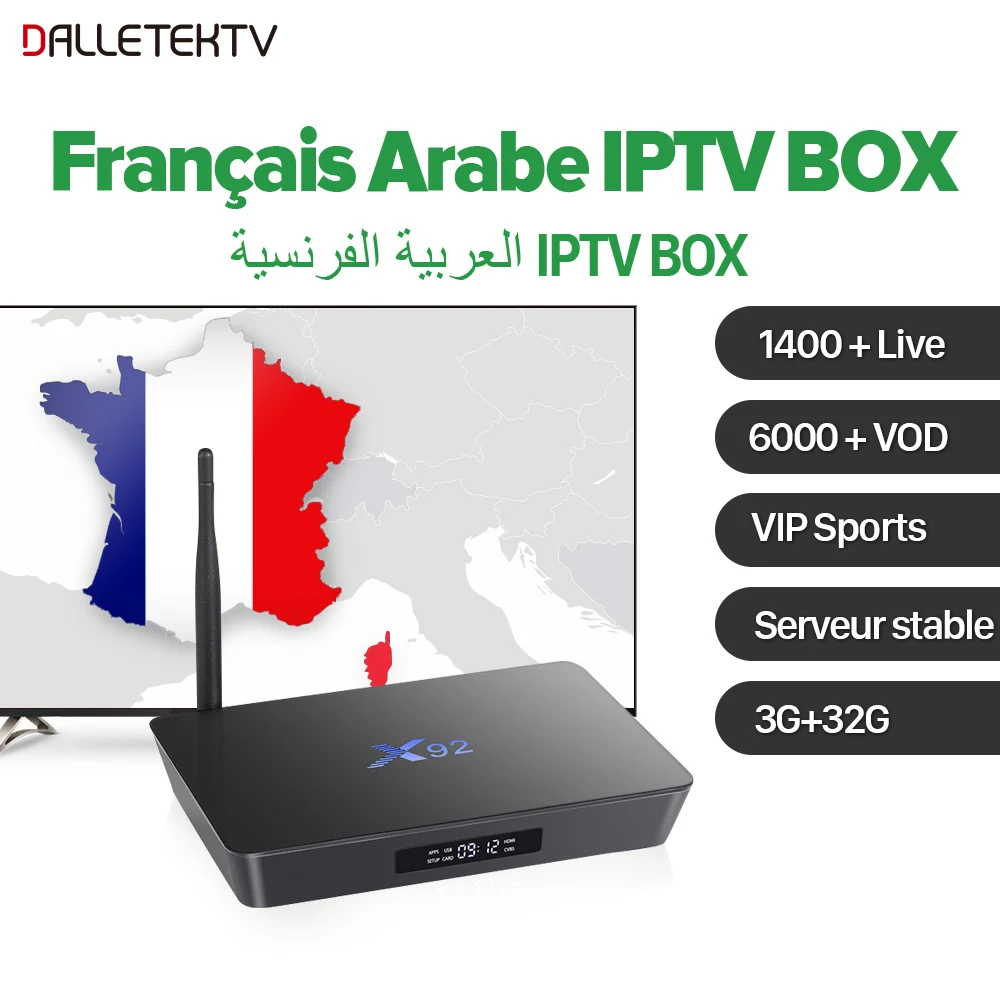 X92 3GB 32GB Android 7.1 TV Box Amlogic S912 Octa Core Wifi 4K Smart Media Player QHDTV Subscription IPTV Arabic French IPTV Box X92 3GB 32GB Android 7.1 TV Box Amlogic S912 Octa Core Wifi 4K Smart Media Player QHDTV Subscription IPTV Arabic French IPTV Box