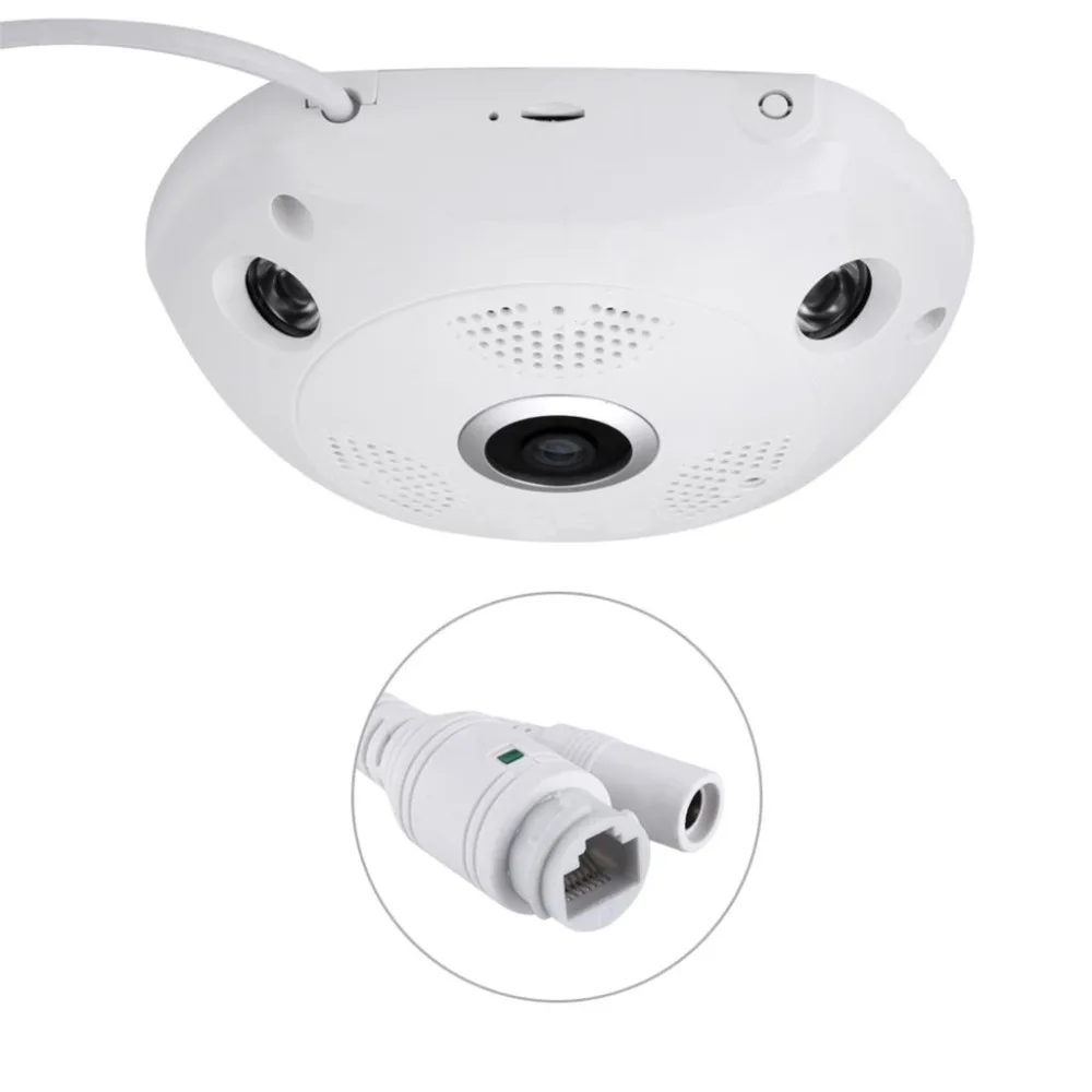 

Smar HD 5MP WIFI Wireless IP Camera H.265 Smart 360 Degree Panoramic VR CCTV Security Camera Home Surveillance Hot
