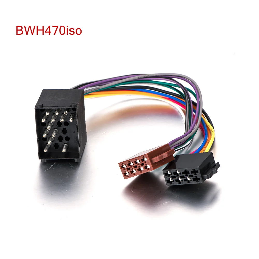 Аудио стерео ISO стандартный жгут проводов для BMW 3 5 7 8 серии E46 E39 Мини Автомобильное CD-радио разъем провода адаптер кабель