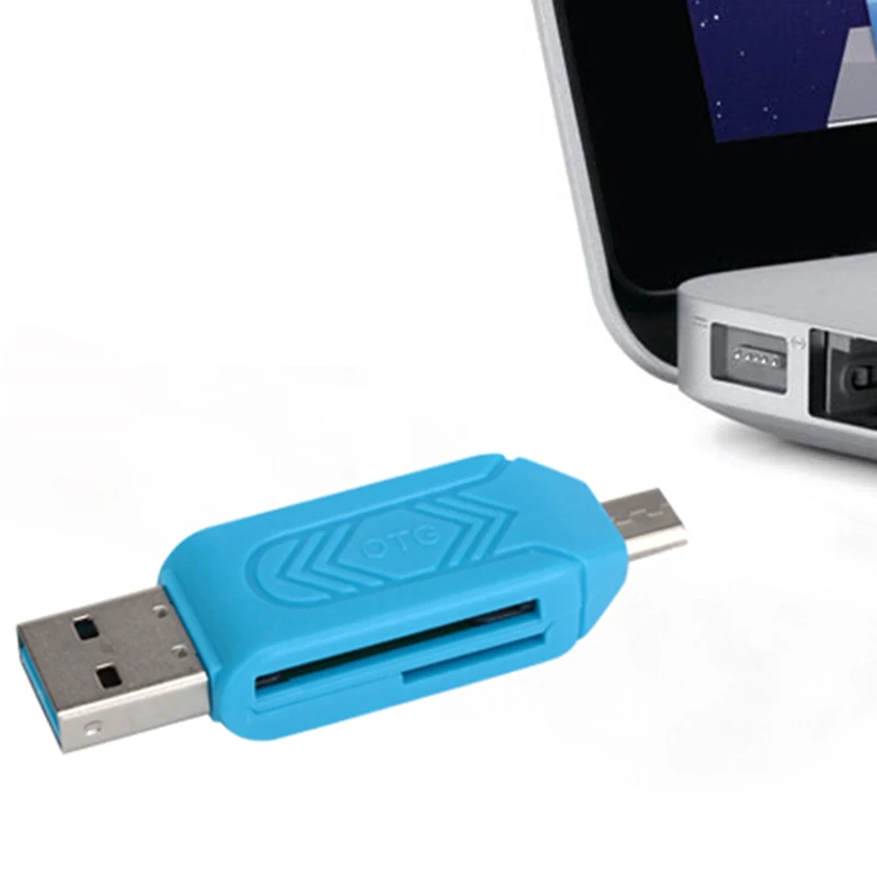 4 в 1 USB 2,0 TF/SD Micro USB OTG многофункциональный компьютер телефон кард-ридер