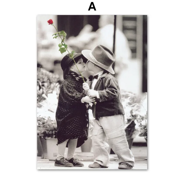 Boy-Girl-Romantic-Childhood-Wall-Art-Canvas-Painting-Nordic-Posters-And-Prints-Wall-Pictures-For-Living.jpg_640x640