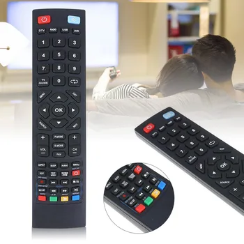 

Mayitr 1pc Universal Black TV Remote Control Pro Replacement Remotes for Blaupunkt LED LCD 3D TV