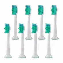 8 шт. насадки для зубных щеток для Philips Sonicare HX6014 HX6100 сменные насадки для зубных щеток HX6013 HX6014 HX6530 HX6930 HX695