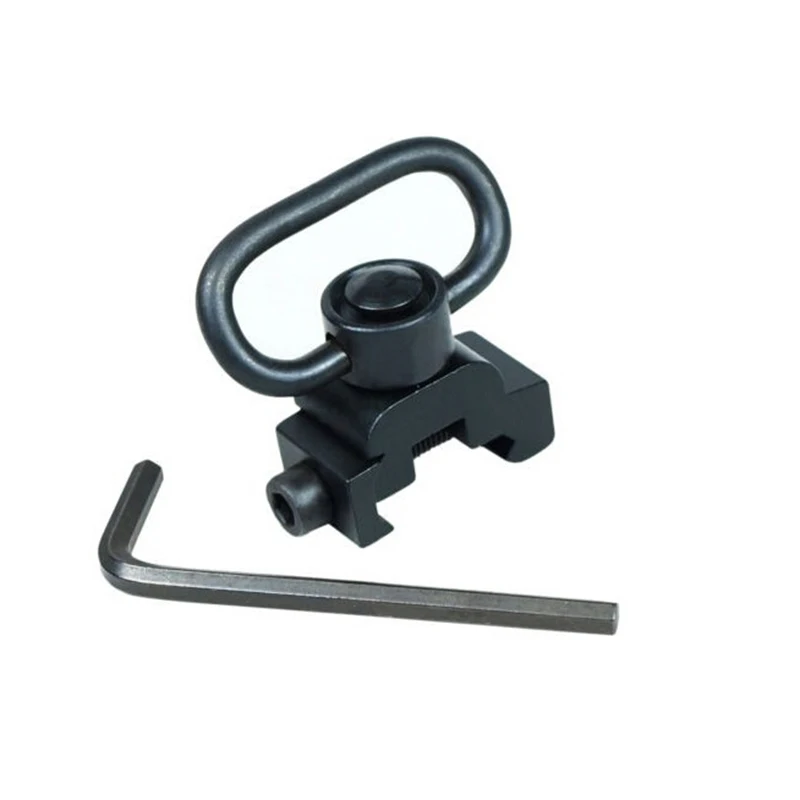 QD Heavy Duty Quick Release Detach Push Button Sling Swivel Adapter Set