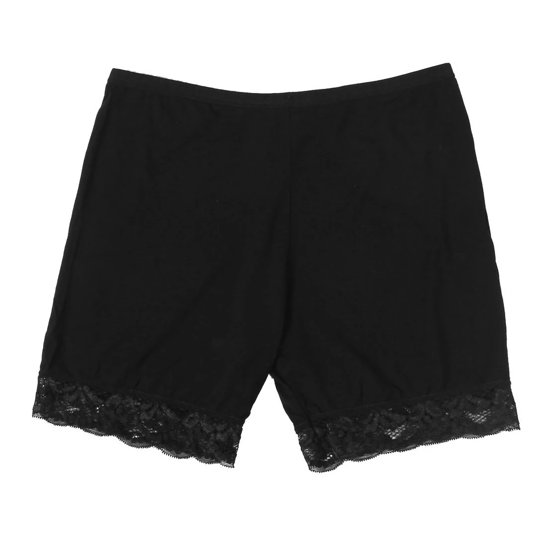 MYTL Women Lace Brim Elastic Waist Safety Panties Boyshort Boxersin