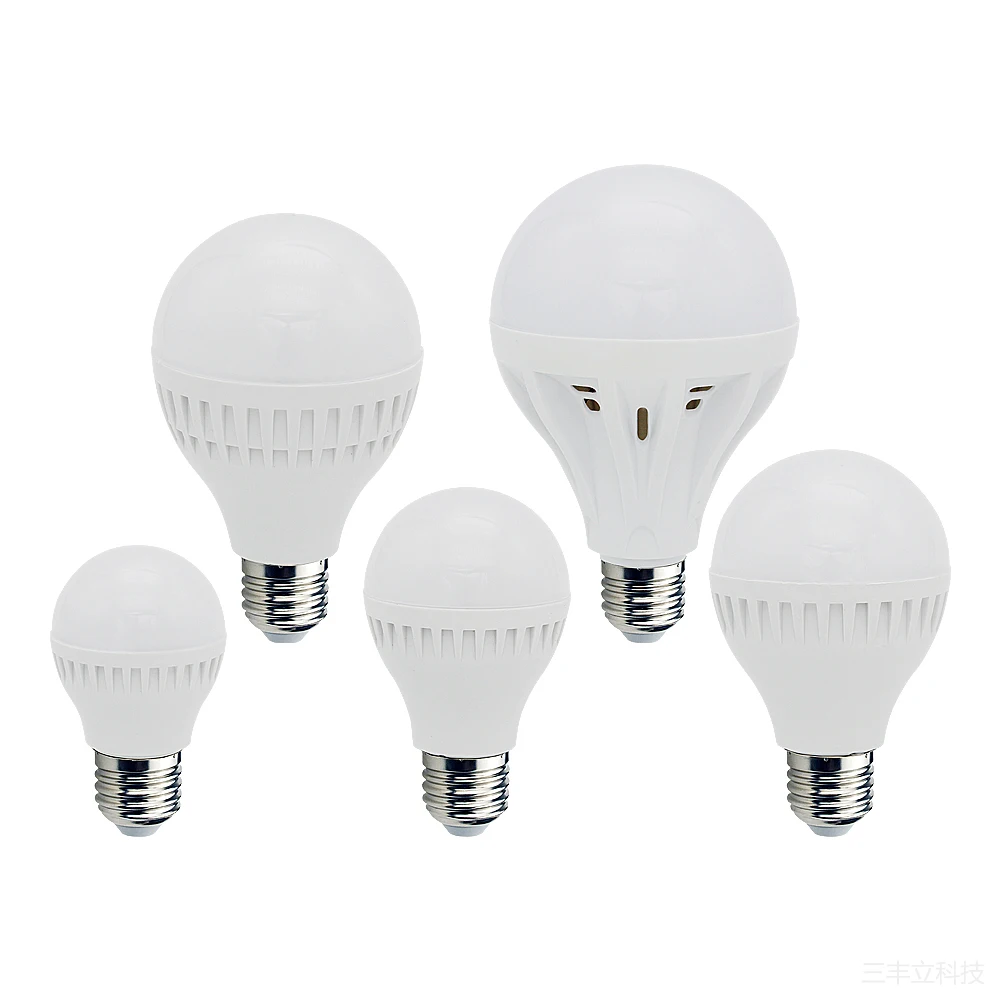 

1pcs 3W 5W 7W 9W 12W E27 LED Bulb Spotlight 220V Power Lamps Replace 20W 30W 40W Halogen Light For Home Chandeliers Bombillas
