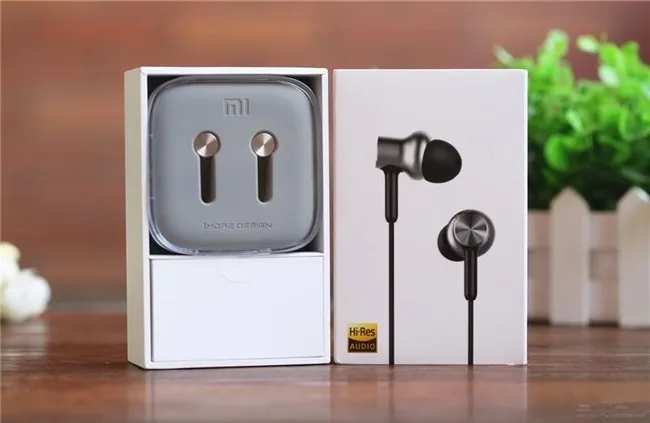 Оригинальные наушники-вкладыши Xiaomi с дополнительными амбушюрами, Hi-Fi наушники Xiaomi Piston 4, с микрофоном, круглые, металлические