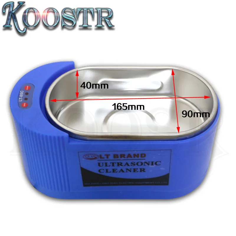 

LT-05Ultrasonic Cleaner Sterilizer Ultrasound Wave Washing Stainless Steel Bath Jewelry Glasses Watches Cleaning Machine 35W/60W