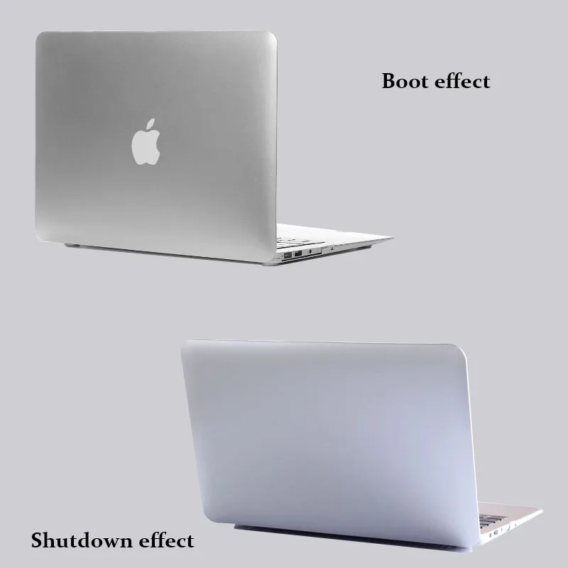 НОВЕЙШИЙ МЕТАЛЛИЧЕСКИЙ цветной пластиковый матовый чехол для Macbook Air Retina Pro 11 12 13 15