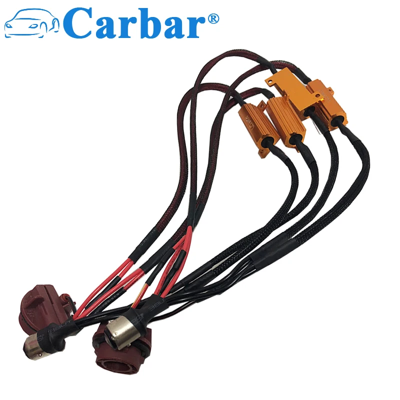 1157 BAY15D 50W 6Ohm Error Free LED Lights Load Resistor Adapter Fix