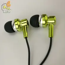 Толстые проводные наушники, прямые поставки с фабрики,, дешевые золотистые синие Позолоченные наушники для iphone CP-12, 300 шт