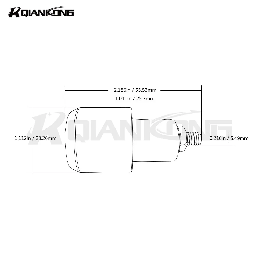 CNC Универсальный мотоцикл рукоятка концы руль ручки для Kawasaki ZX6R ZX7R ZX10R ZX14R NINJA650R Z800