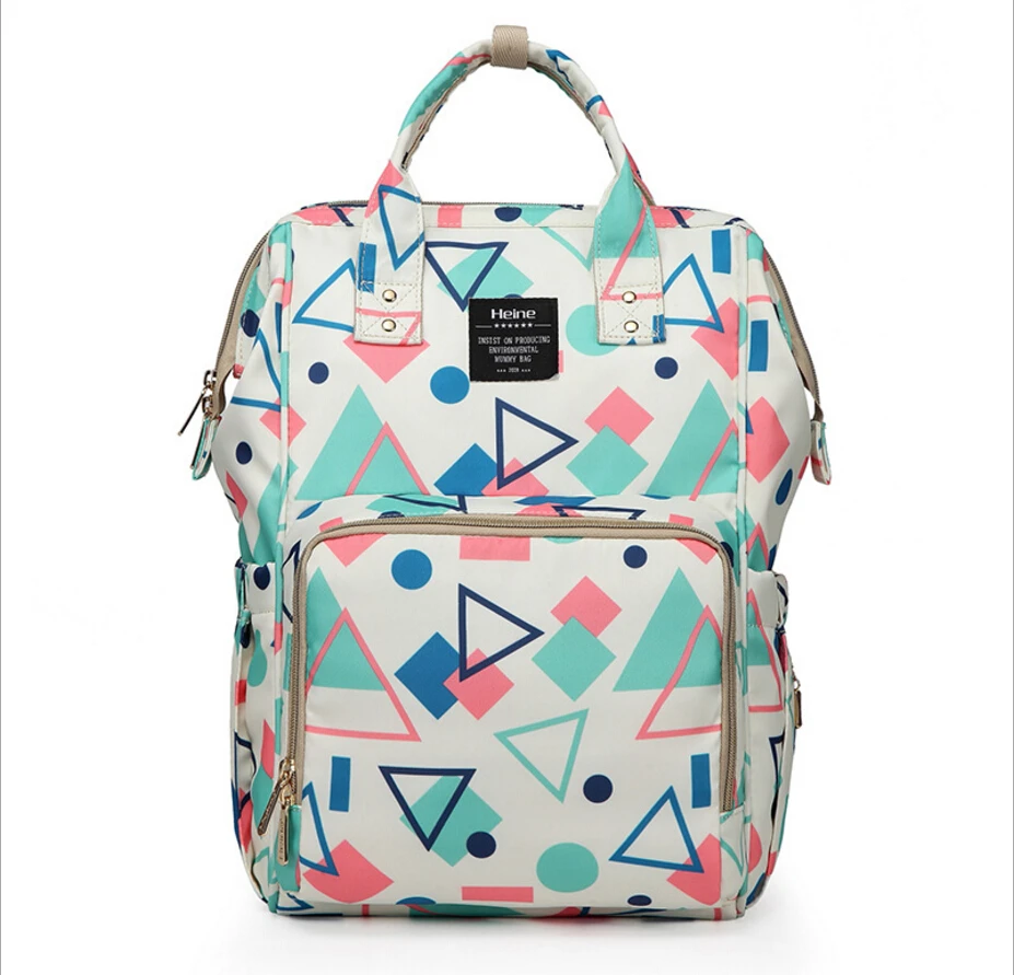 

2019 New Multifunctional Mommy Bag Shoulder Bag Fashion Mom Bag Mother Bag Baobao Mom Out Backpack
