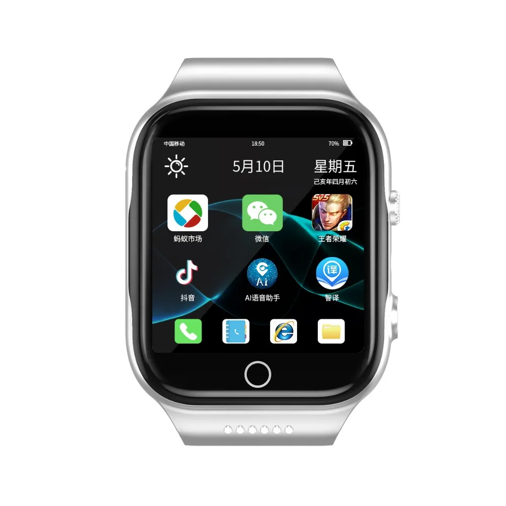  X89 Android 5.1 Smart Watch MTK6580 8G ROM 512 RAM Watch Men SIM WiFi Sport Fitness Camera GPS heal